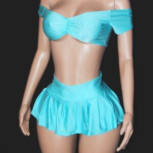 Pleated Skirt Set